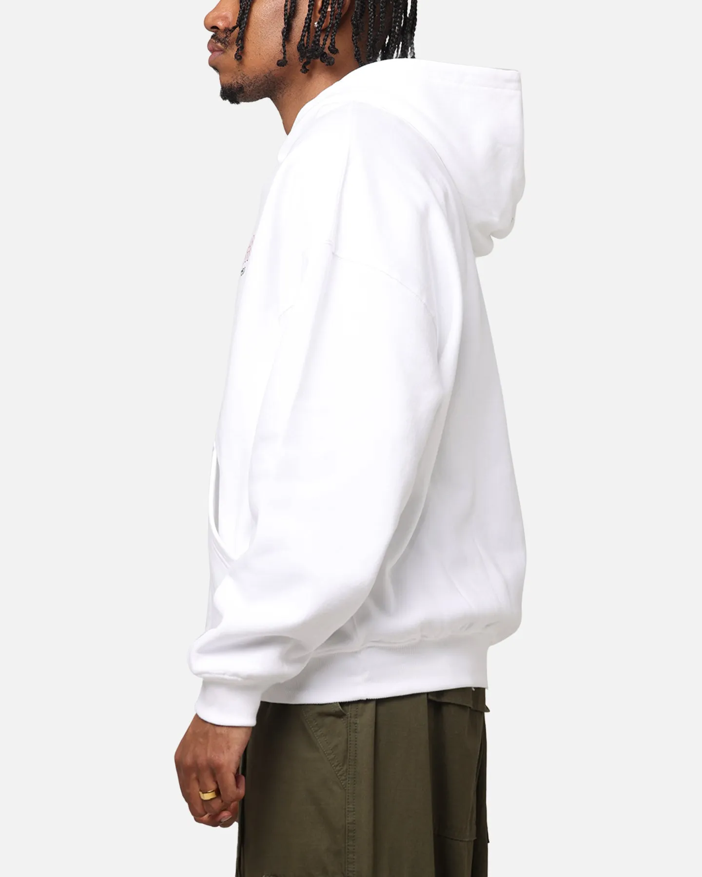 Die Anti-Order-Freedom-Boxy-Hoodie Weiß