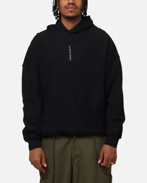 Die Anti-Order-Prozess Boxy Hoodie Schwarz