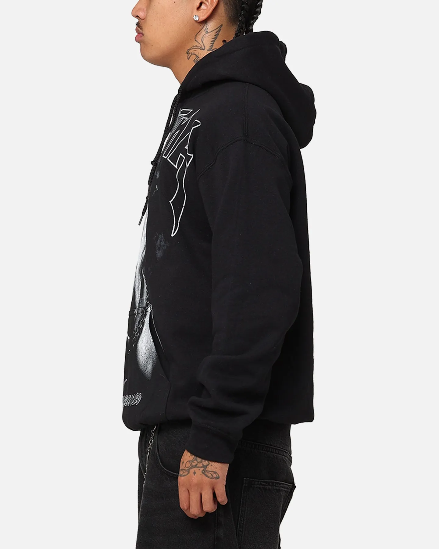 Die Anti-Order-Rache-Hoodie Schwarz