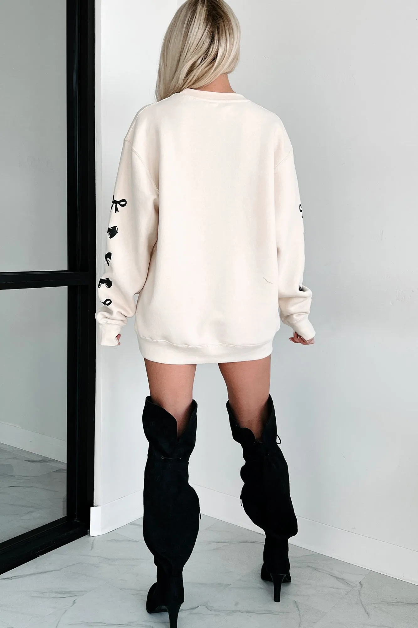 Der London Life Graphic Sweatshirt (Elfenbein)