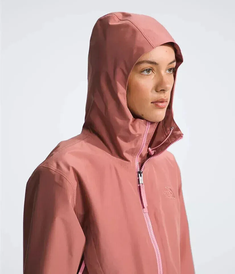 The North Face Daybreak NF0A86NZNXQ Regenjacke Damen 2XL Pink mit Kapuze APP503