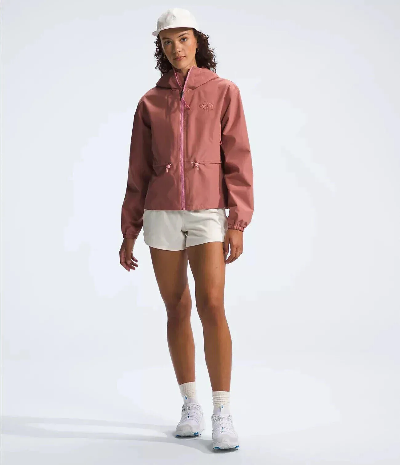 The North Face Daybreak NF0A86NZNXQ Regenjacke Damen 2XL Pink mit Kapuze APP503
