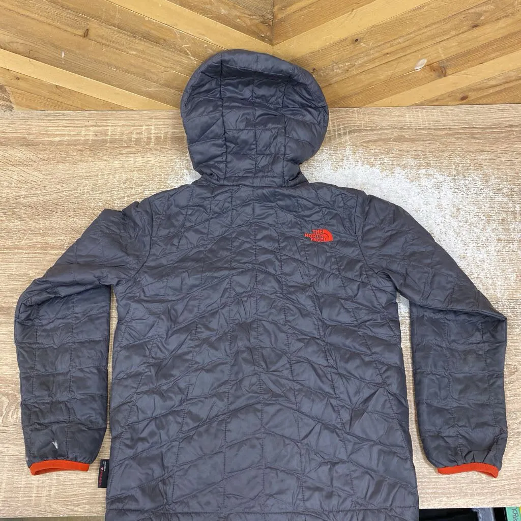 The North Face The North Face - ThermoBall Kapuzenjacke für Kinder - UVP 170 $: Grau / Orange-Kinder-6