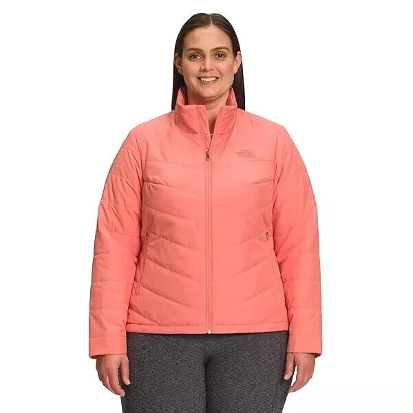 THE NORTH FACE Damen Tamburello Isolierjacke (Standard und Übergrößen), Coral Sunrise, 2X