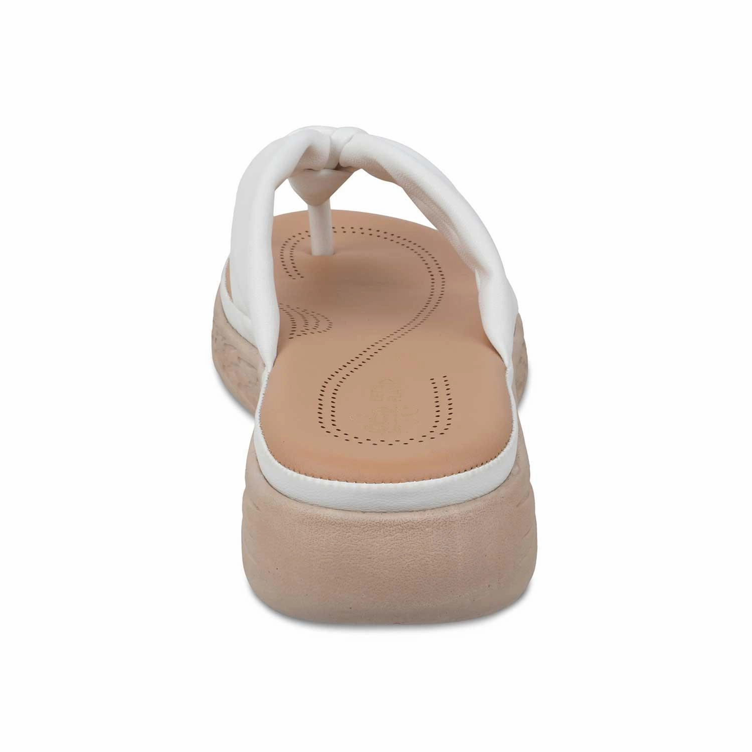 Die Habi White Damen Freizeit Keilabsatz Sandalen Tresmode