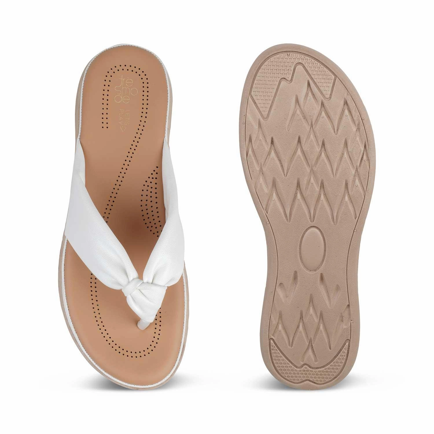 Die Habi White Damen Freizeit Keilabsatz Sandalen Tresmode