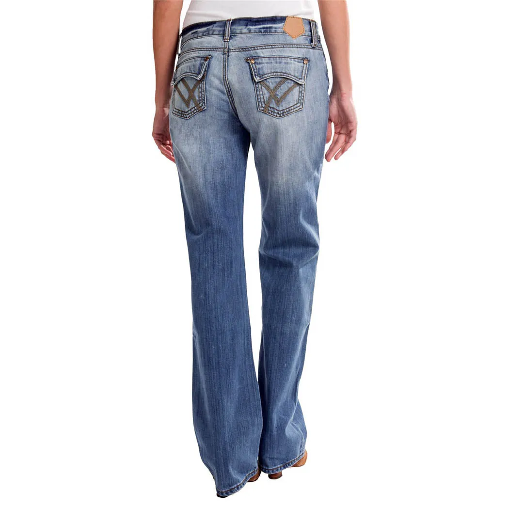 Tin Haul Mimi Spritzfarbe Bootcut Jeans