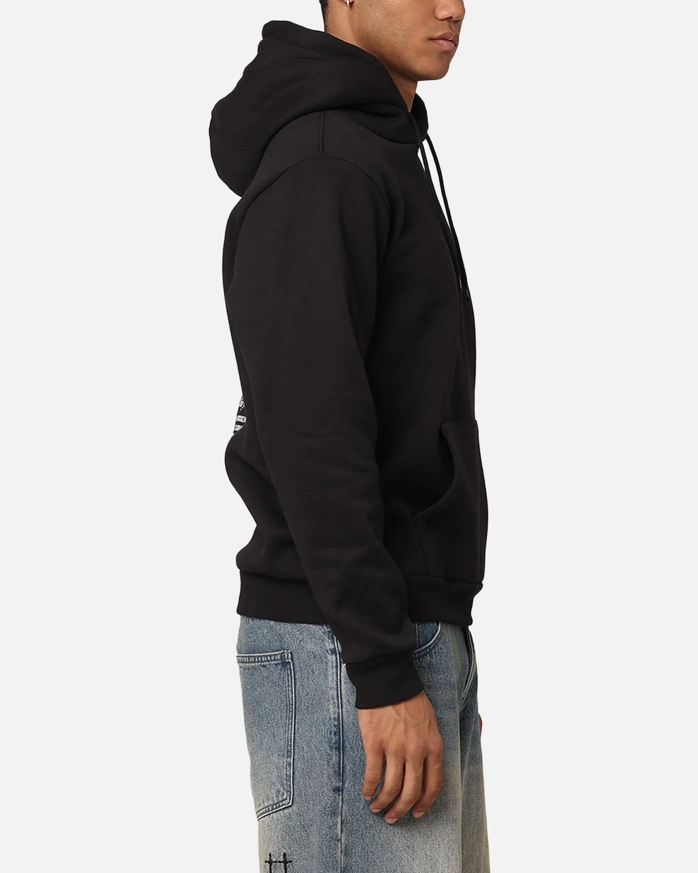 Tommy Jeans Reg 3D Street TJ Kapuzenpullover Schwarz
