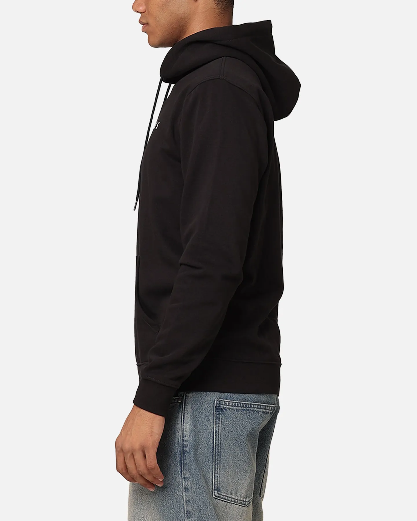 Tommy Jeans Reg Linear Logo Hoodie Schwarz