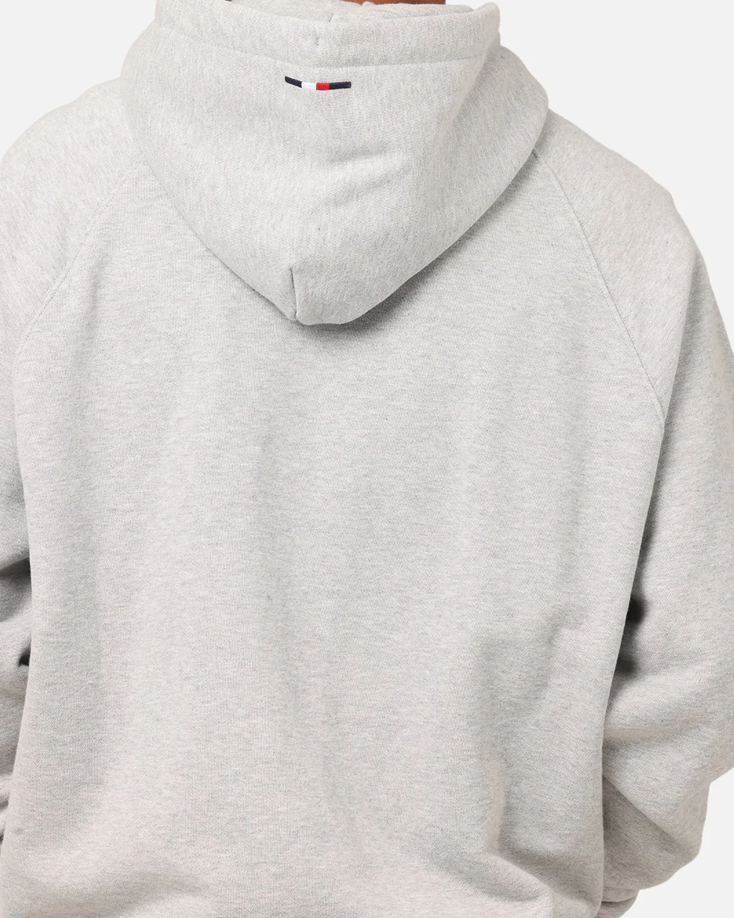 Tommy Jeans Terry Hoodie Hellgrau Heat
