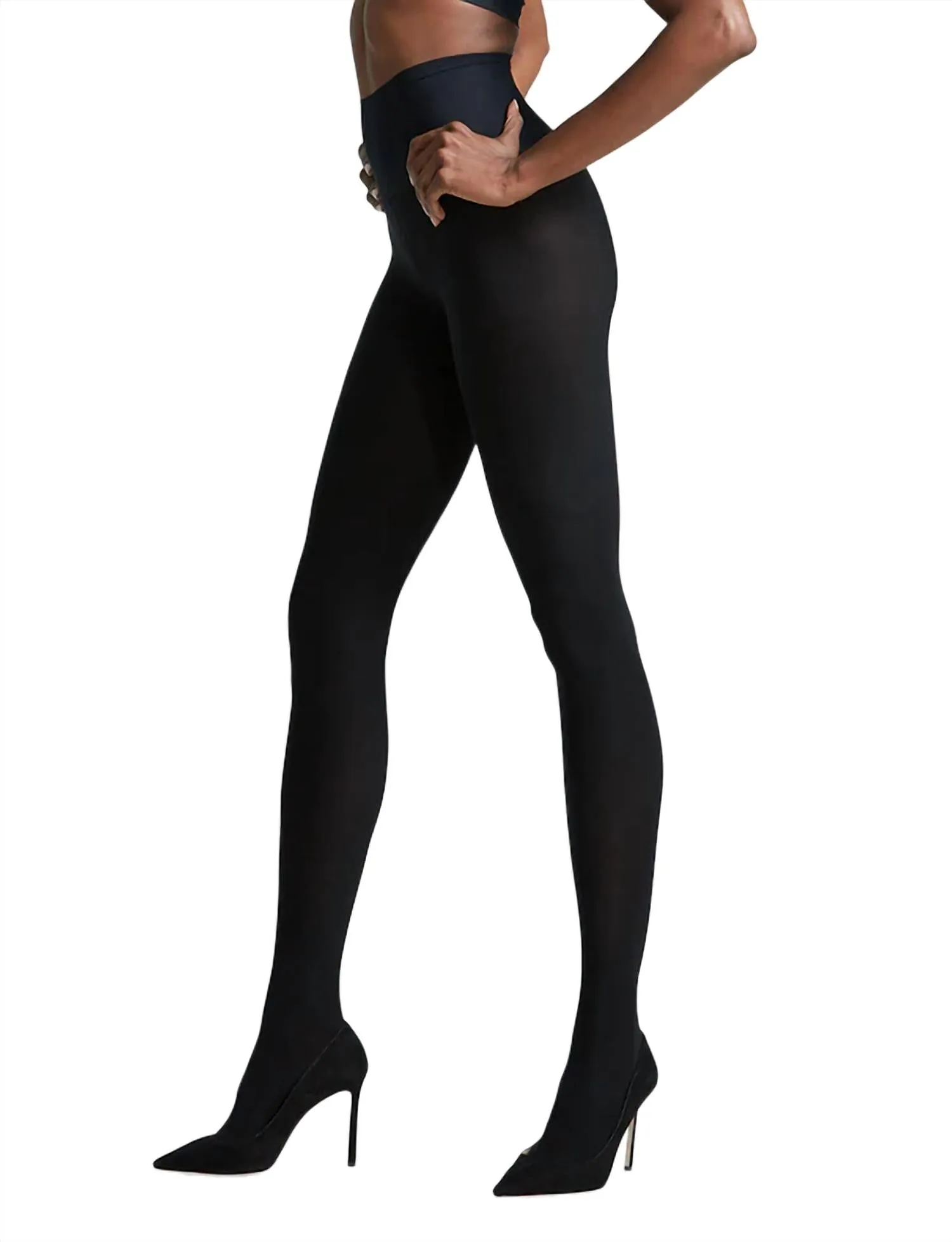 Ultimative undurchsichtige matte Strumpfhose in Schwarz