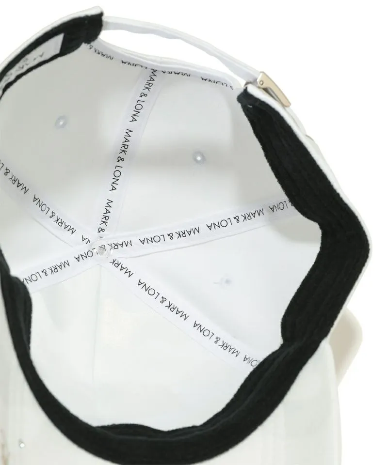 Unisex 6-teilige Bb Cap Weiß
