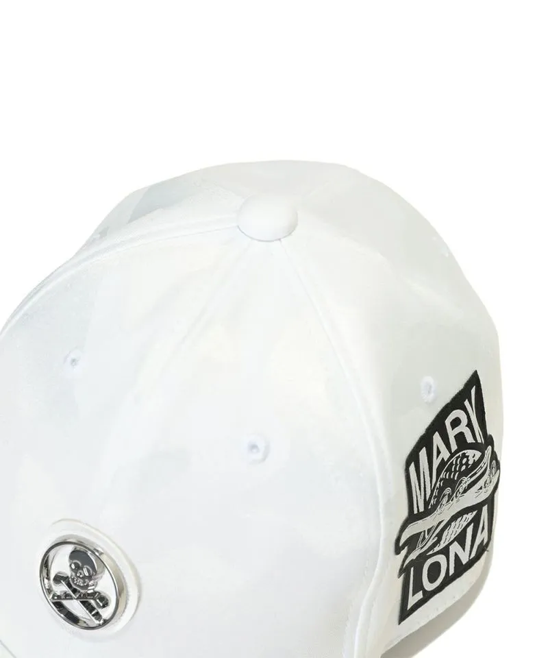 Unisex 6-teilige Bb Cap Weiß