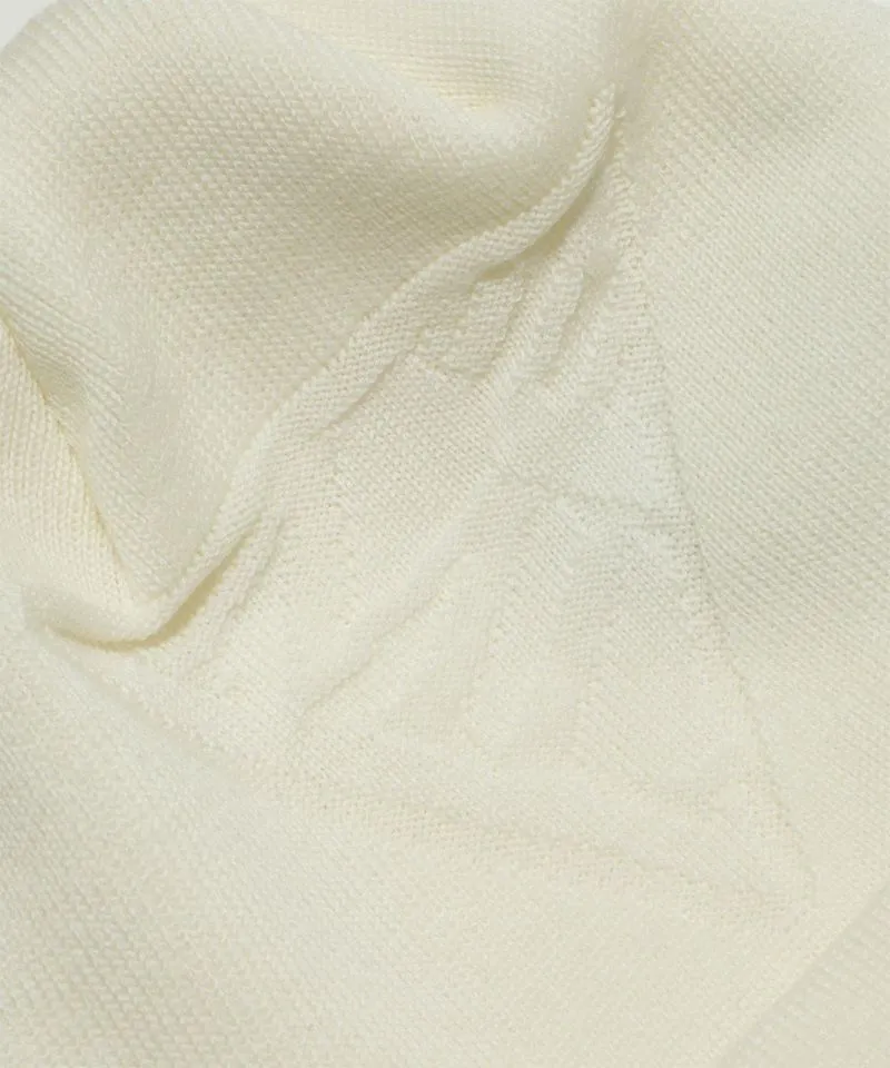 Unisex CD9-SWBN Strickmütze WEIß