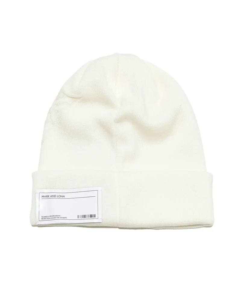 Unisex CD9-SWBN Strickmütze WEIß