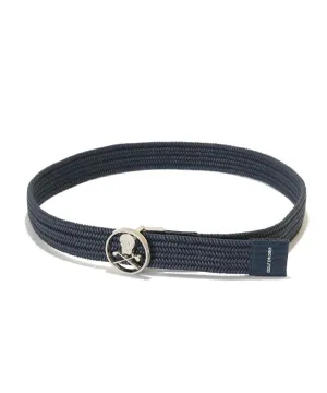 Unisex Der One Gewebter Gürtel Marineblau