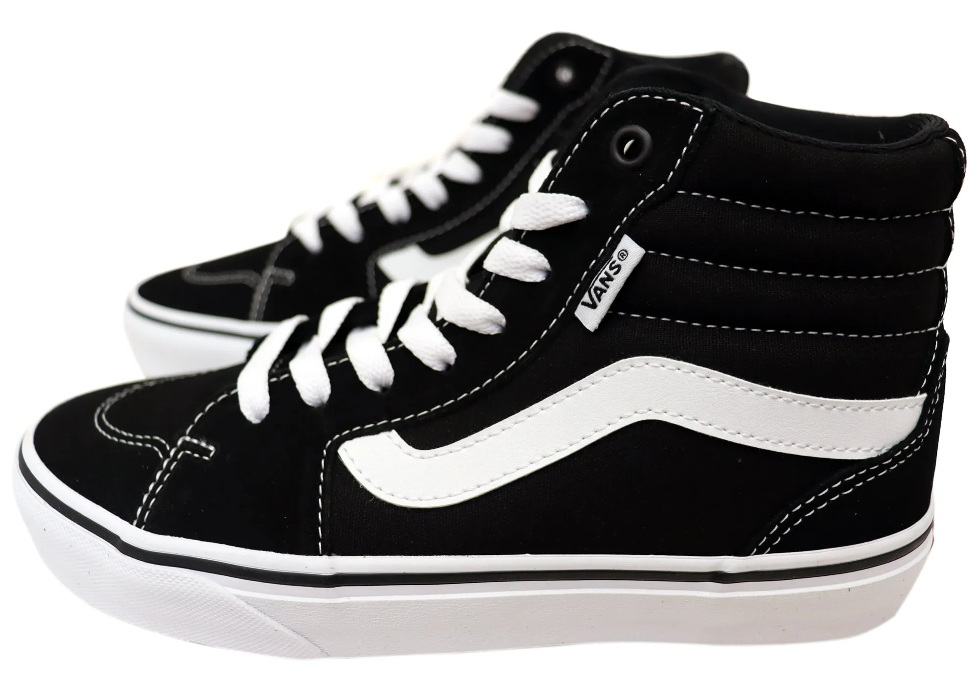 Vans Herren Filmore Hi Bequeme Stiefel Sneaker Vans Schuhe