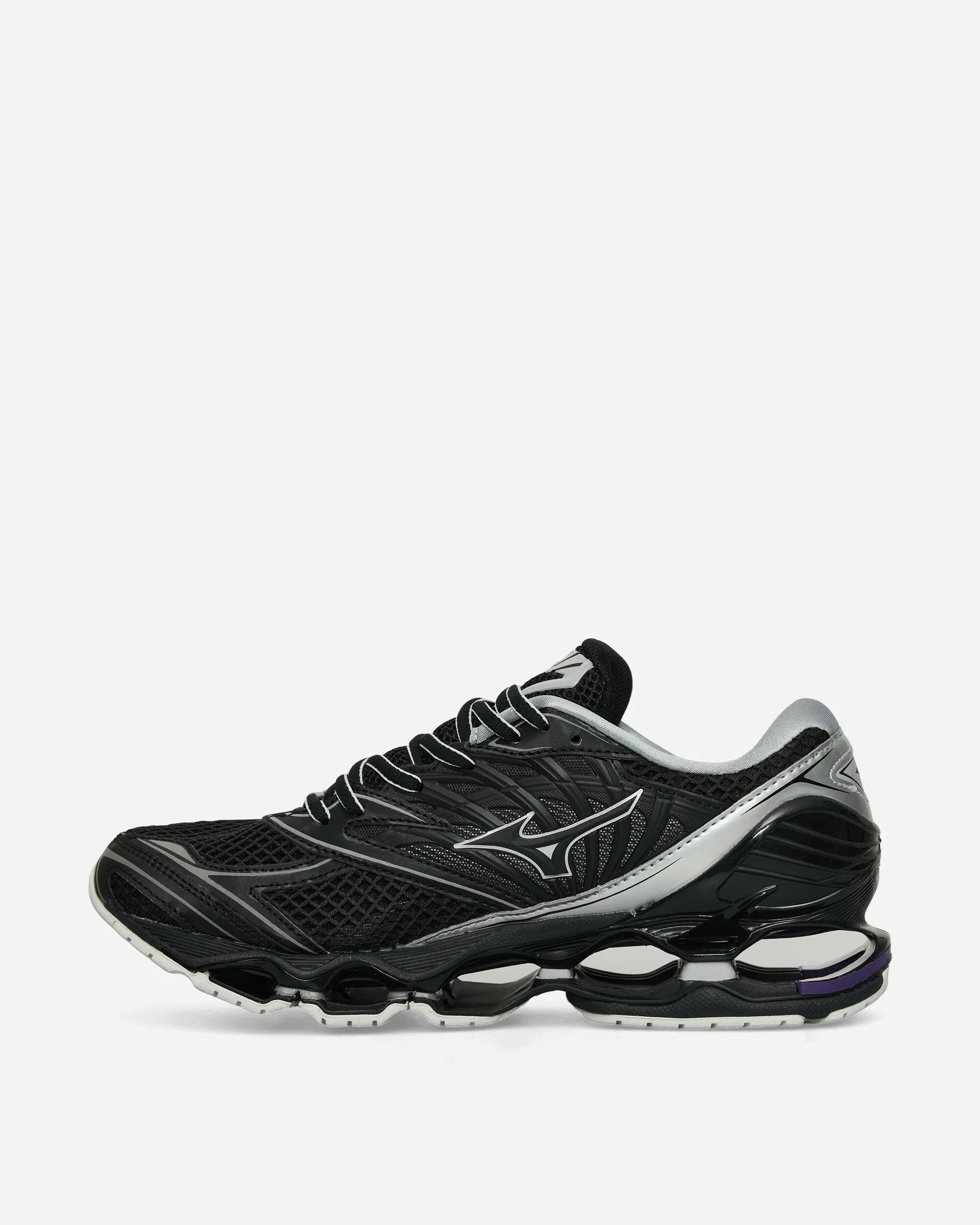 Wave Prophecy LS Millennium Sneakers Schwarz / Silber / Lila Haze