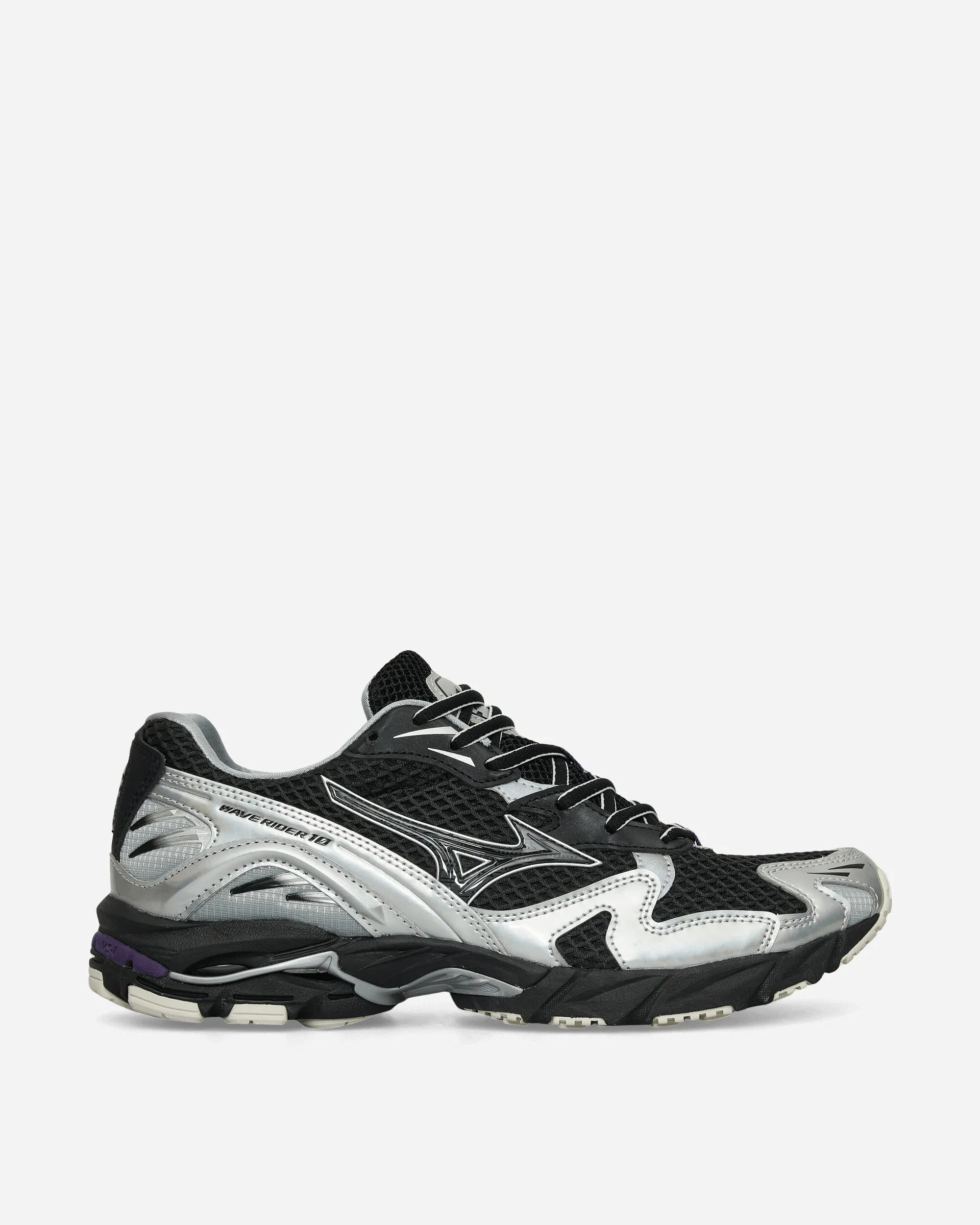 Wave Rider 10 Millennium Sneakers Schwarz / Silber / Lila Dunst