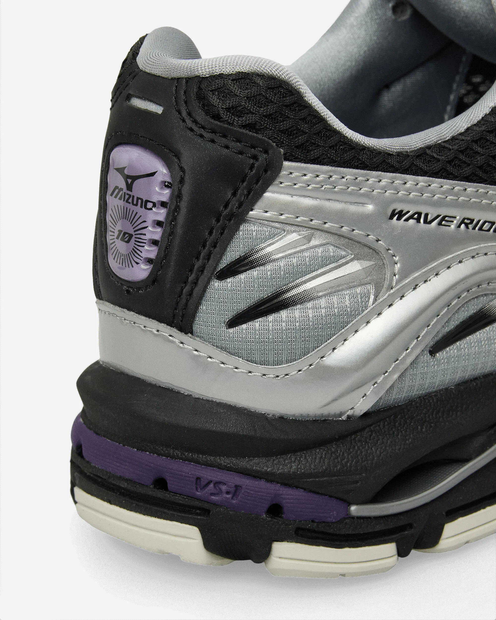 Wave Rider 10 Millennium Sneakers Schwarz / Silber / Lila Dunst