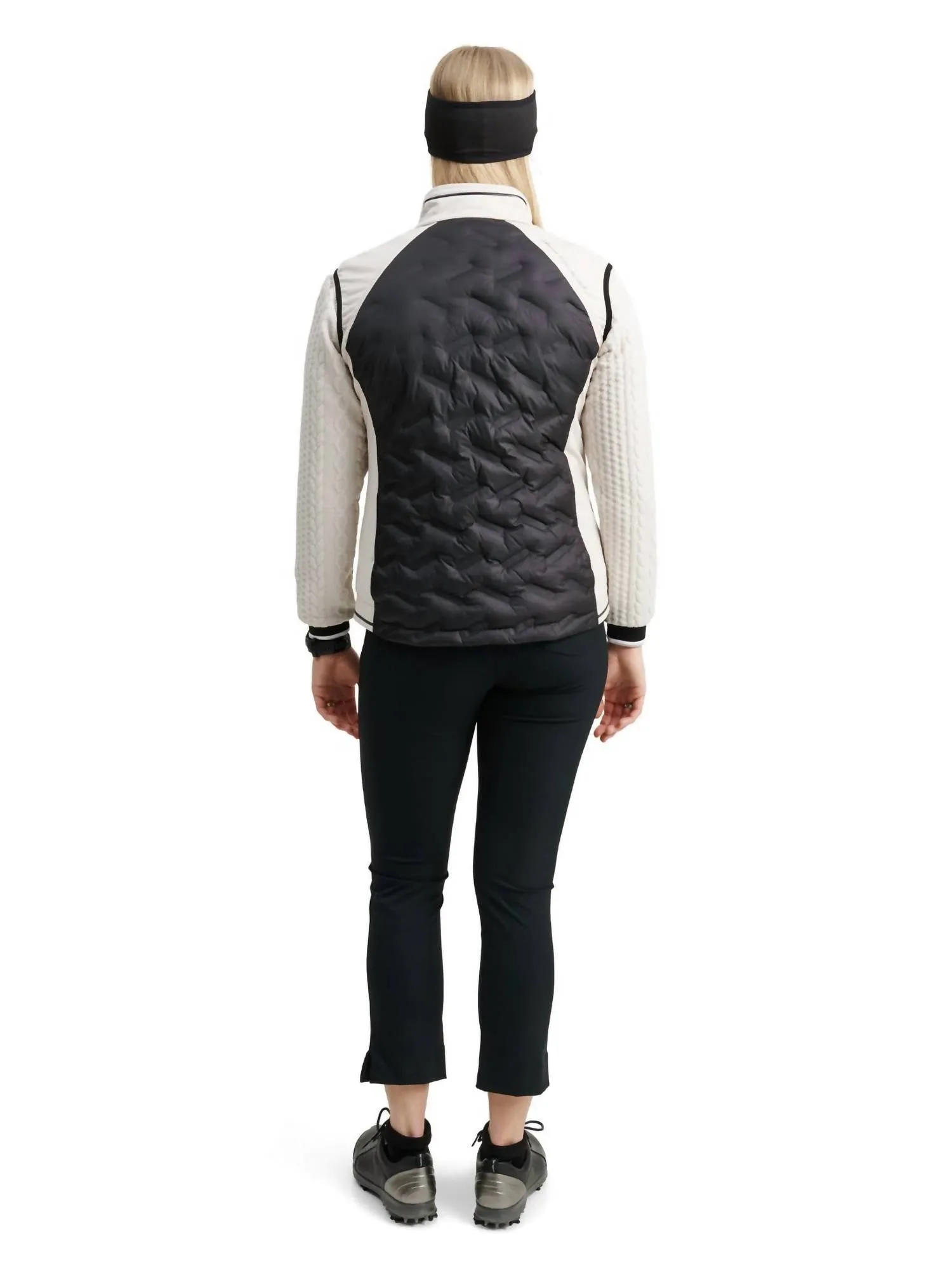 Women Grove Hybrid Weste In Schwarz Stein
