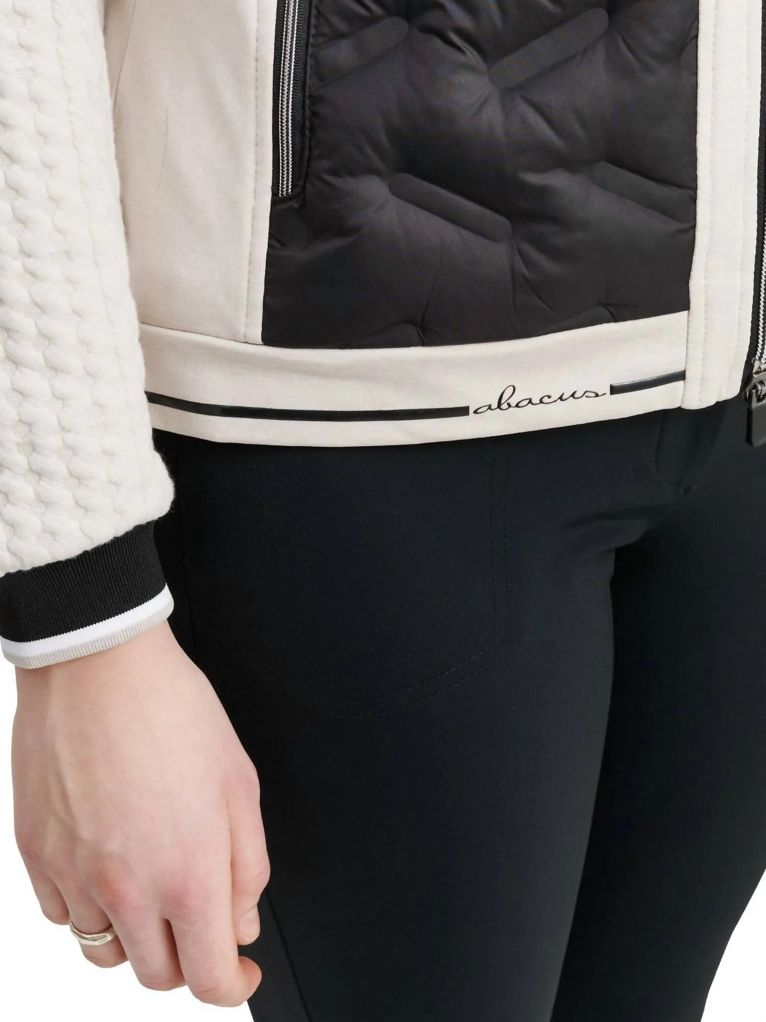 Women Grove Hybrid Weste In Schwarz Stein