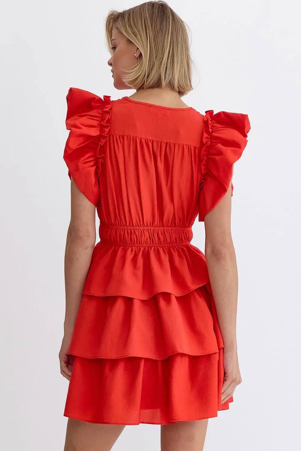 FRAUEN IM ROTEN KLEID