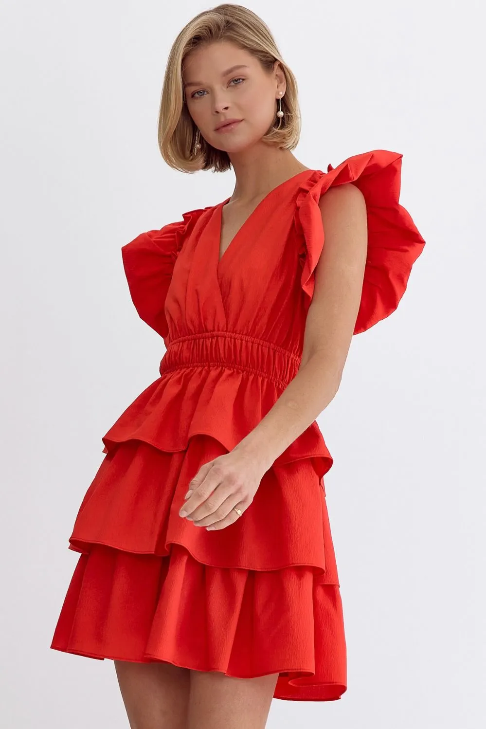 FRAUEN IM ROTEN KLEID