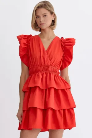 FRAUEN IM ROTEN KLEID