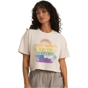 Damenschnitt Boxy Cropped T-Shirt