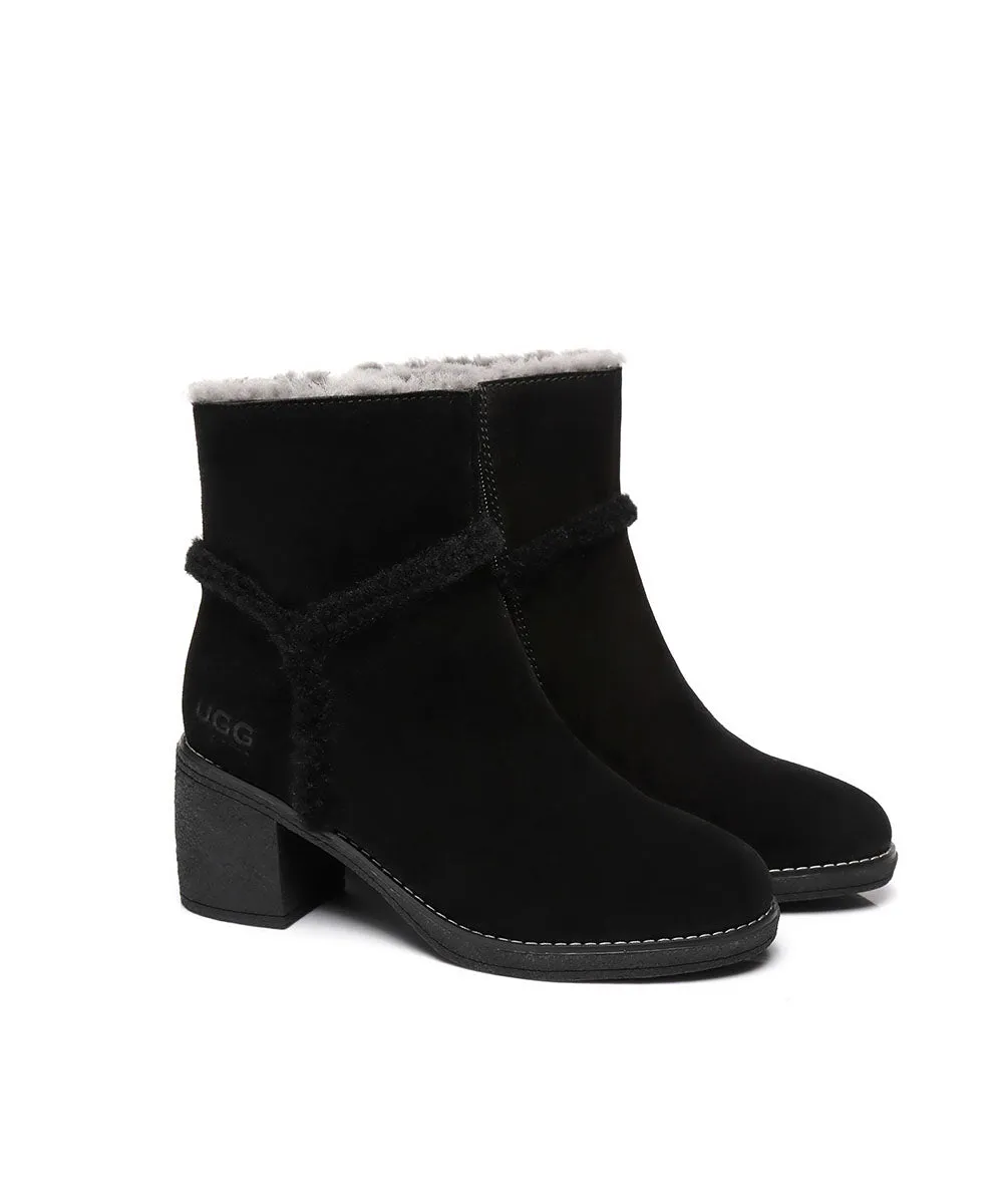 Damenschuhe Basha UGG Stiefel mit Absatz UGG Schuhe