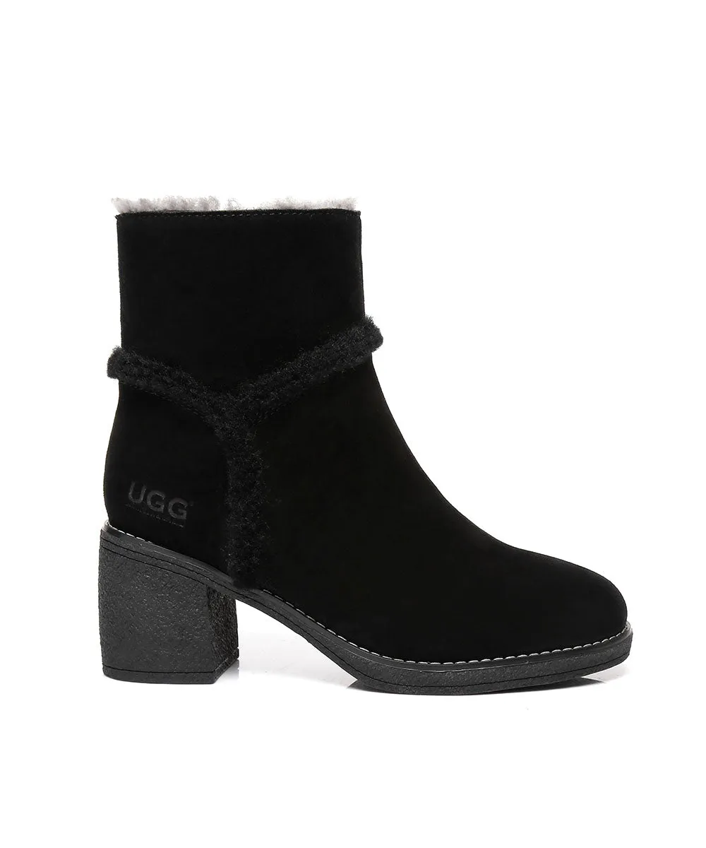 Damenschuhe Basha UGG Stiefel mit Absatz UGG Schuhe