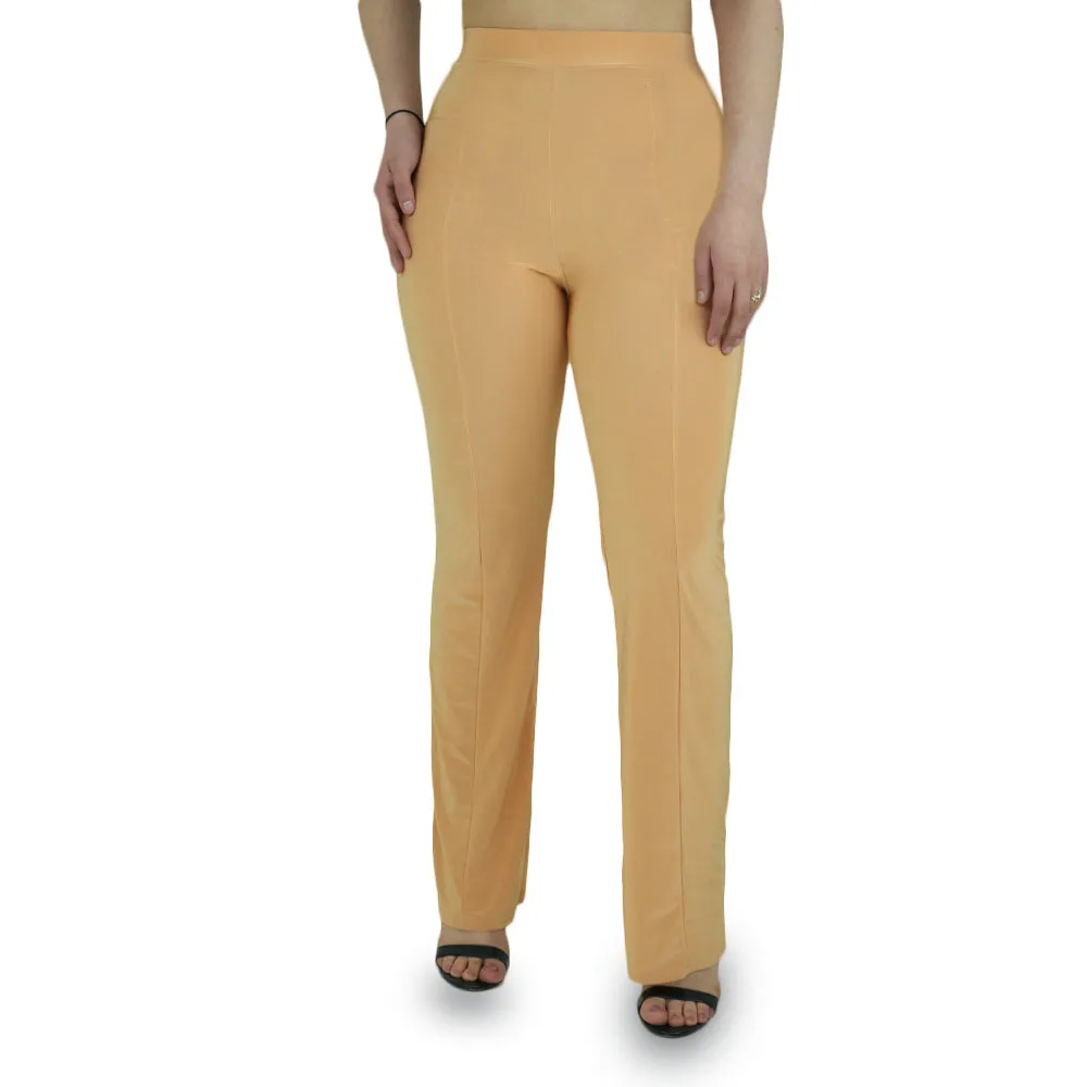 Damen Casual Leggings, Pfirsich