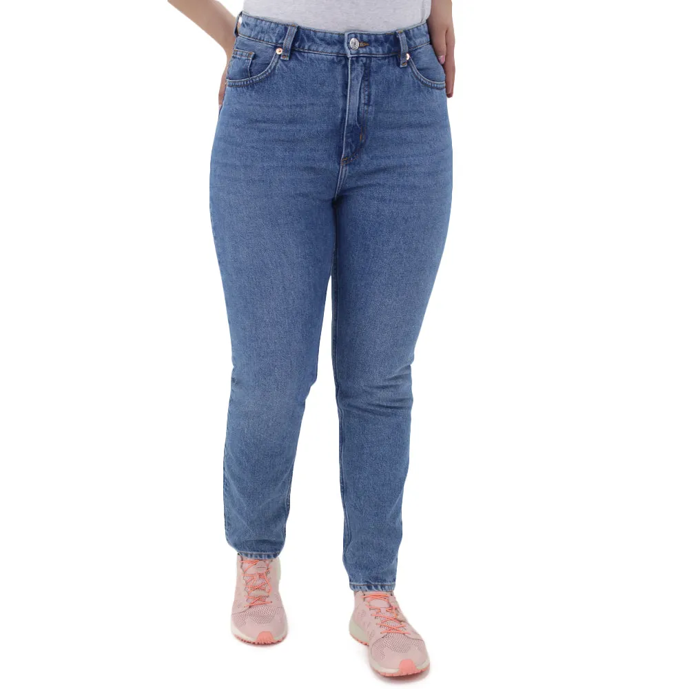 Damen-Jeanshose, Blau