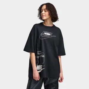 Nike Damen Nike Sportswear Damen Oversized Dance Graphic T-Shirt / Schwarz
