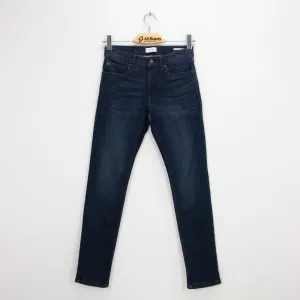 Damen Jeans mit mittlerer Taillenhöhe, Marineblau