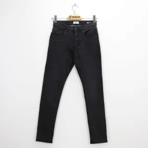 Damen Jeans mit mittlerer Taillenhöhe, schwarz