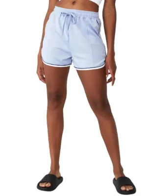 Damen Sport Shorts, uni, hellblau