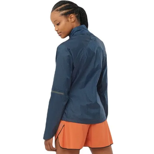 Damens Salomon Sense Flow Jacke Carbon/Carbon Columbia Bekleidung