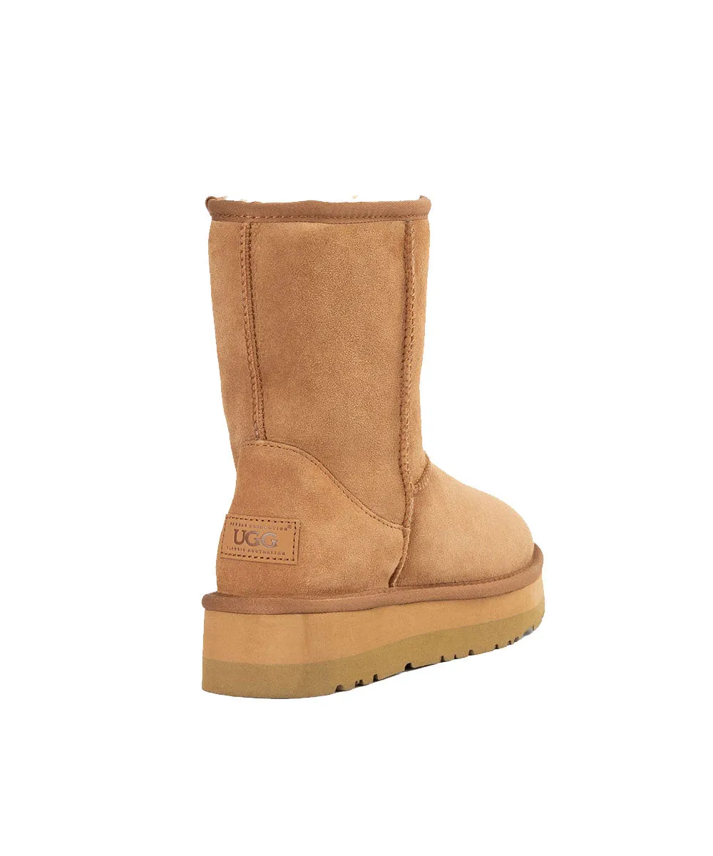 Damen UGG Platform Stiefeletten UGG Schuhe