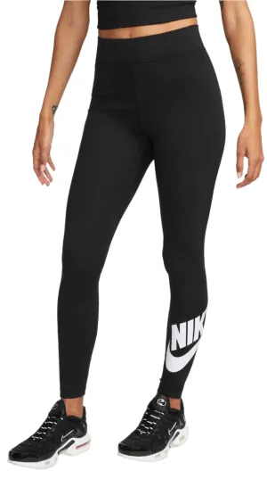 Klassische Damen-Sportbekleidung: Hochtaillierte Leggings mit Grafik