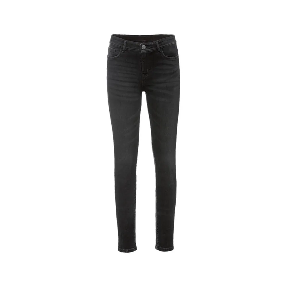 Damen Super Skinny Jeans, Schwarz