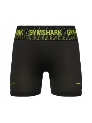 Damen Sportshorts mit Struktur, Schwarz