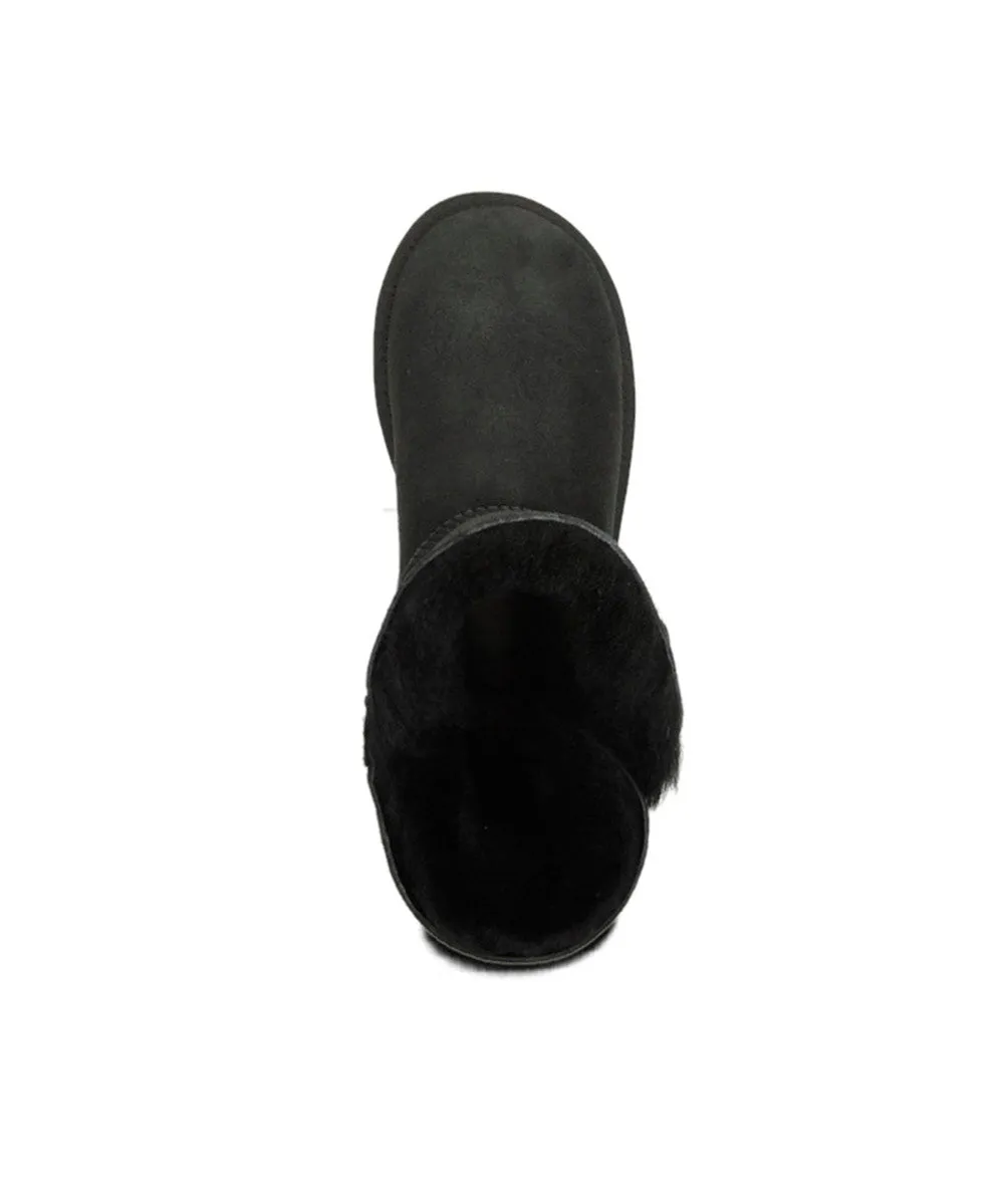 Damen UGG Premium Mini Knopf UGG Schuhe