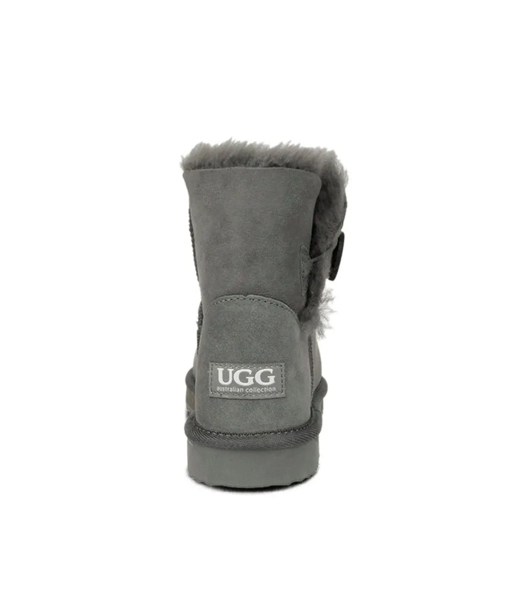 Damen UGG Premium Mini Knopf UGG Schuhe