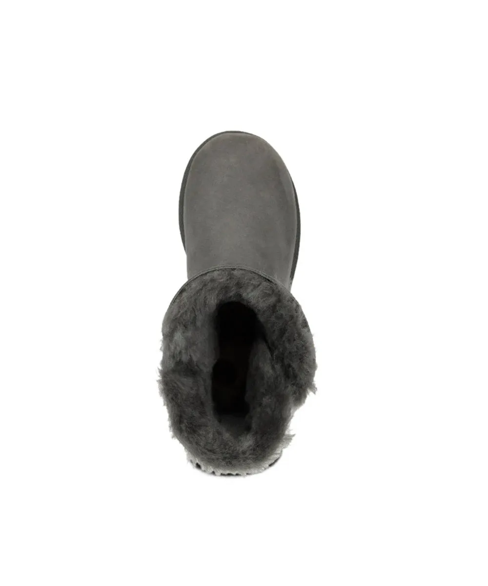 Damen UGG Premium Mini Knopf UGG Schuhe
