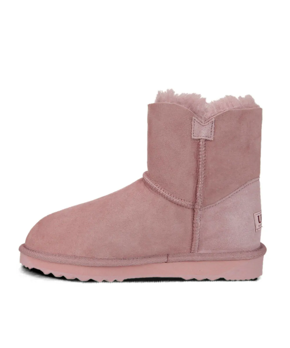 Damen UGG Premium Mini Knopf UGG Schuhe