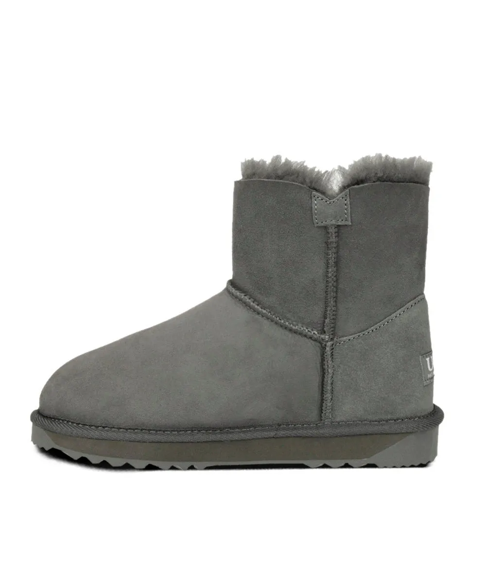 Damen UGG Premium Mini Knopf UGG Schuhe