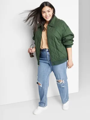 Damen-Jeans mit Washeffekt, Hellblau