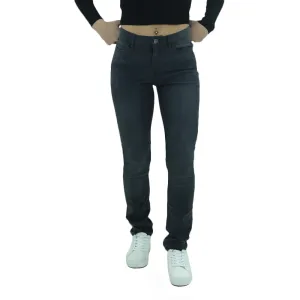 Damen Skinny Jeans mit Used-Optik, Dunkelgrau